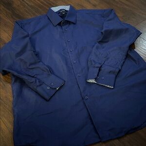 NWOT Mens Nine West XL Slim Fit Dress Shirt